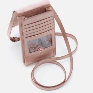 HOBO TOKEN WALLET CROSSBODY ROSE QUARTZ 🌹